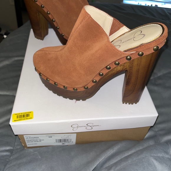 Jessica Simpson Kenucky Mud Oiled Suede - Picture 3 of 6